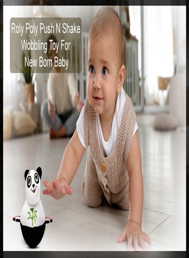 بيبي جو لعبة بيبي جو المتأرجحة والمتينة على شكل باندا (عبوة من قطعة واحدة) - Image 4